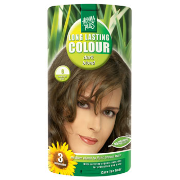 Henna Hårfärg Plus 6 Dark Blond Long Lasting Colour
