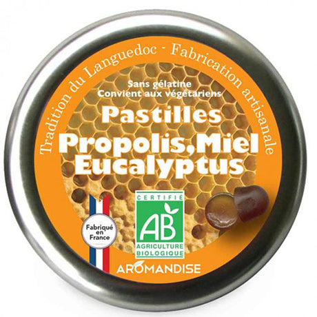 Sugtabletter med Propolis, Honung & Eukalyptus
