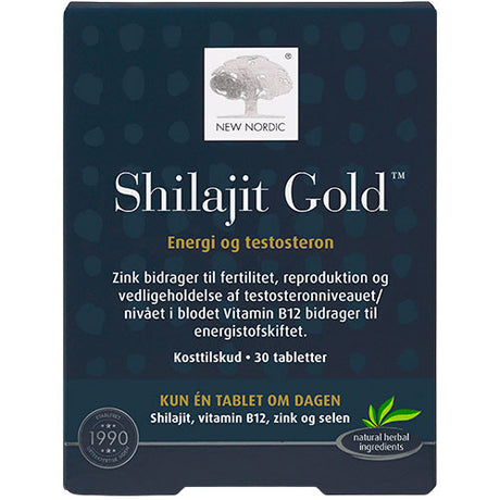 New Nordic Shilajit Gold | 30 tabletter