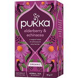 Pukka Fläder & Echinacea Te Eco | 20 påsar