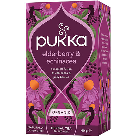 Pukka Fläder & Echinacea Te Eco | 20 påsar