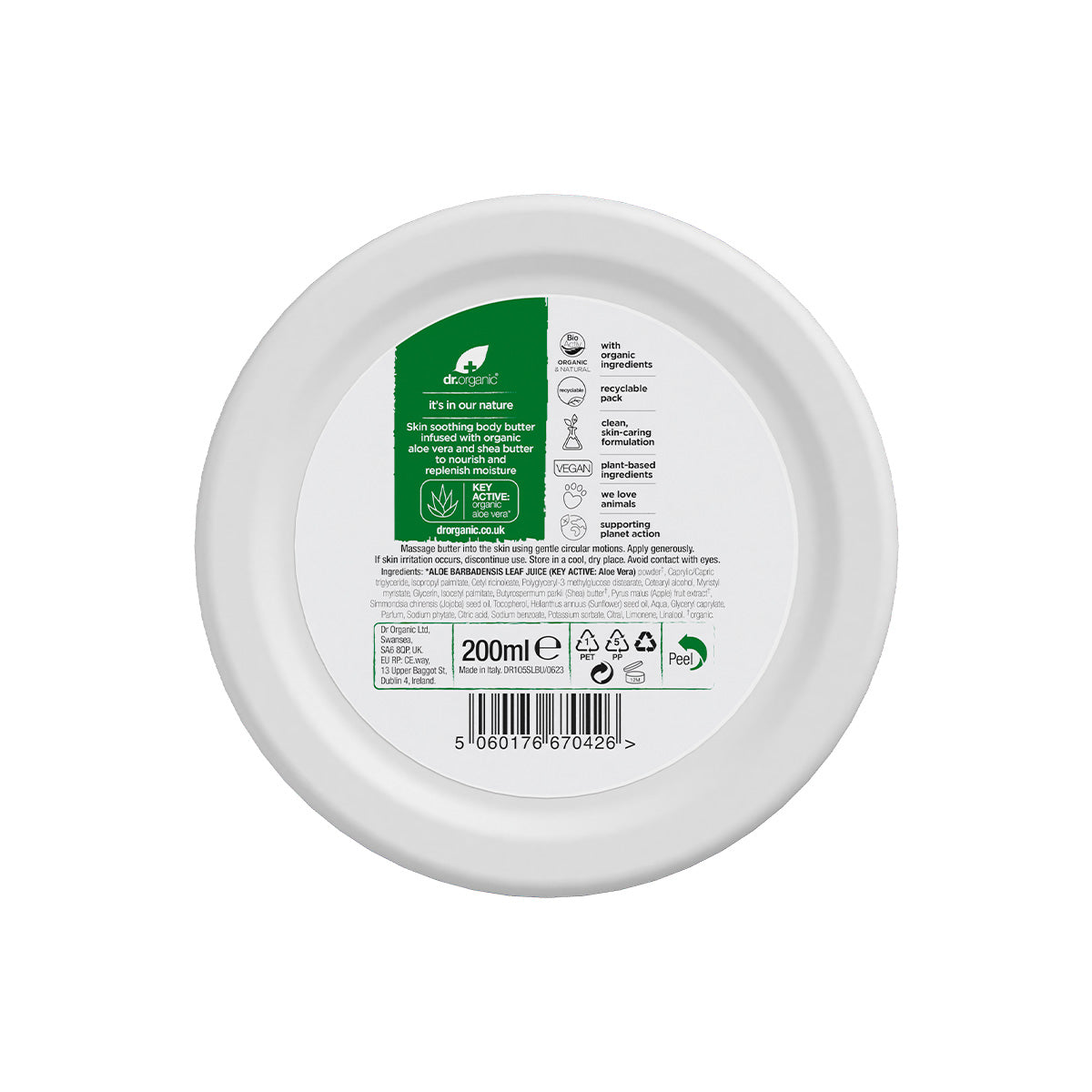 Body Butter Aloe Vera