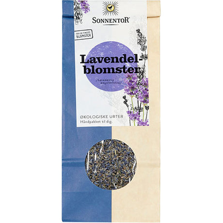 Lavendelblomma Te Torkad Lavendel