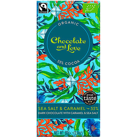 Choklad Sea Salt & Caramel 55% EKO från 