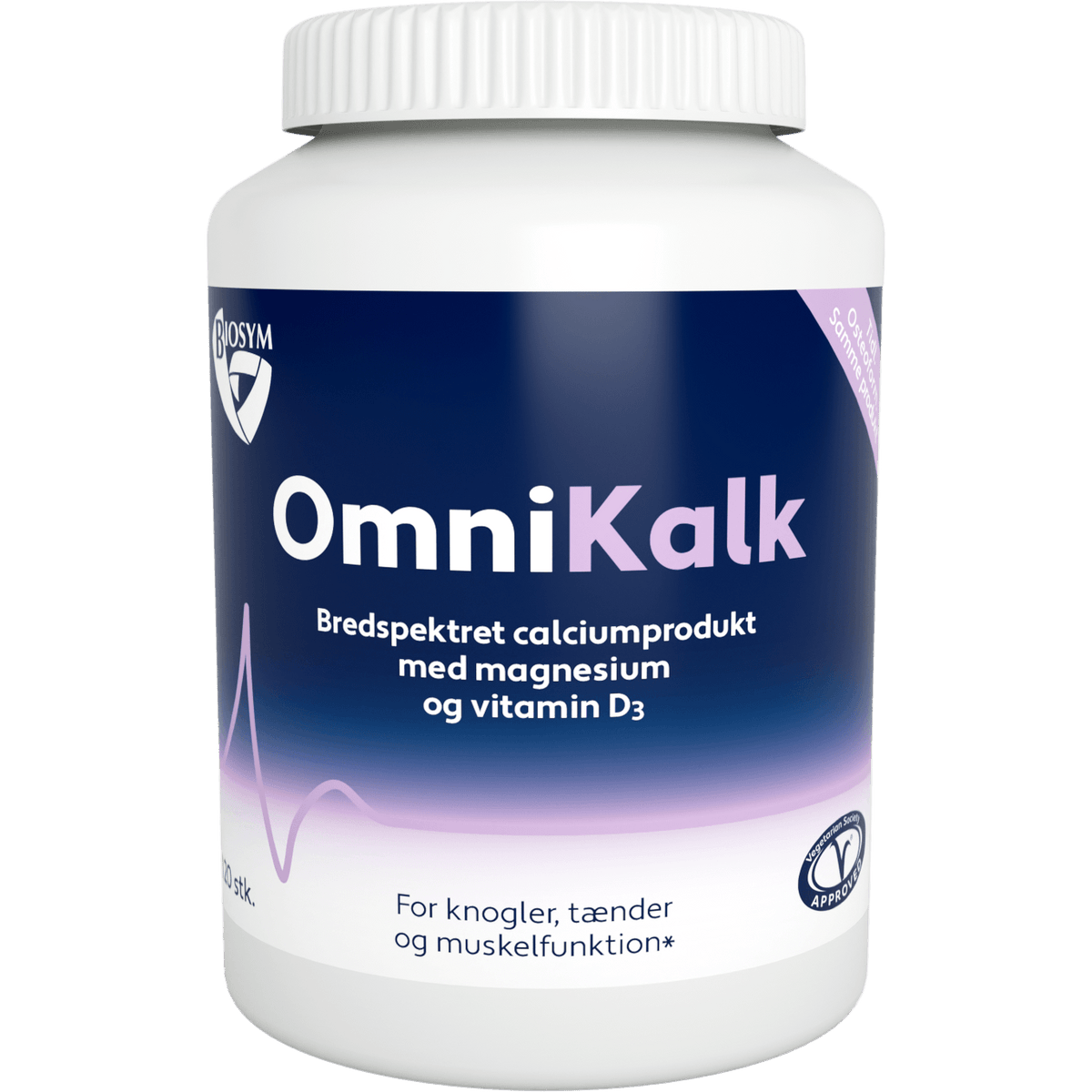 Biosym Omnikalk | 120 tabletter