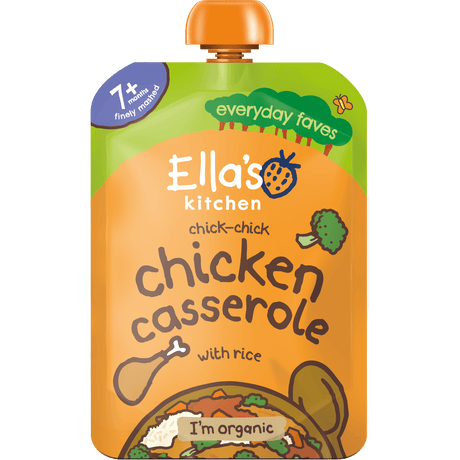 Ellas Kitchen Babymos 7 mån+ Chicken Casserole With Rice Ekologisk | 130 g