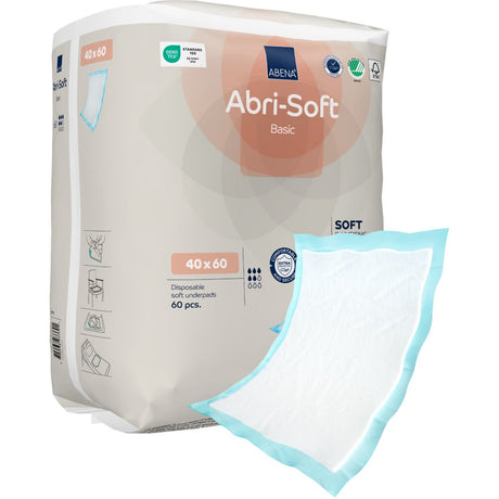 Abena Abri-soft Basic Light Underlägg 60x40 cm | 60 st