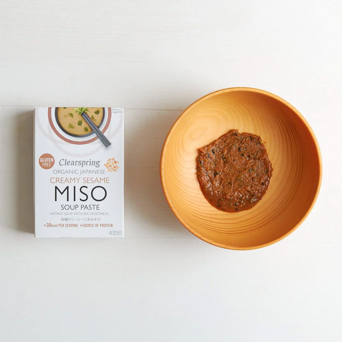 Instant Miso Soppa Krämig Sesam EKO