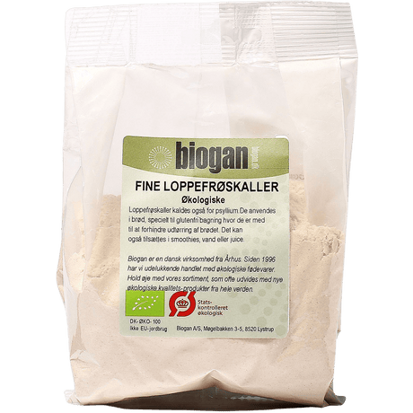 Biogan Loppfröskal Finmalt Ekologisk | 200 g