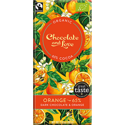 Choklad Orange 65% EKO från 
