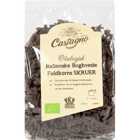 Castagno Bovete Skruvar Fullkorn Ekologisk | 250 g