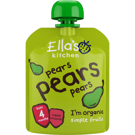Ellas Kitchen Babymos 4 mån+ Päron Ekologisk | 70 g.