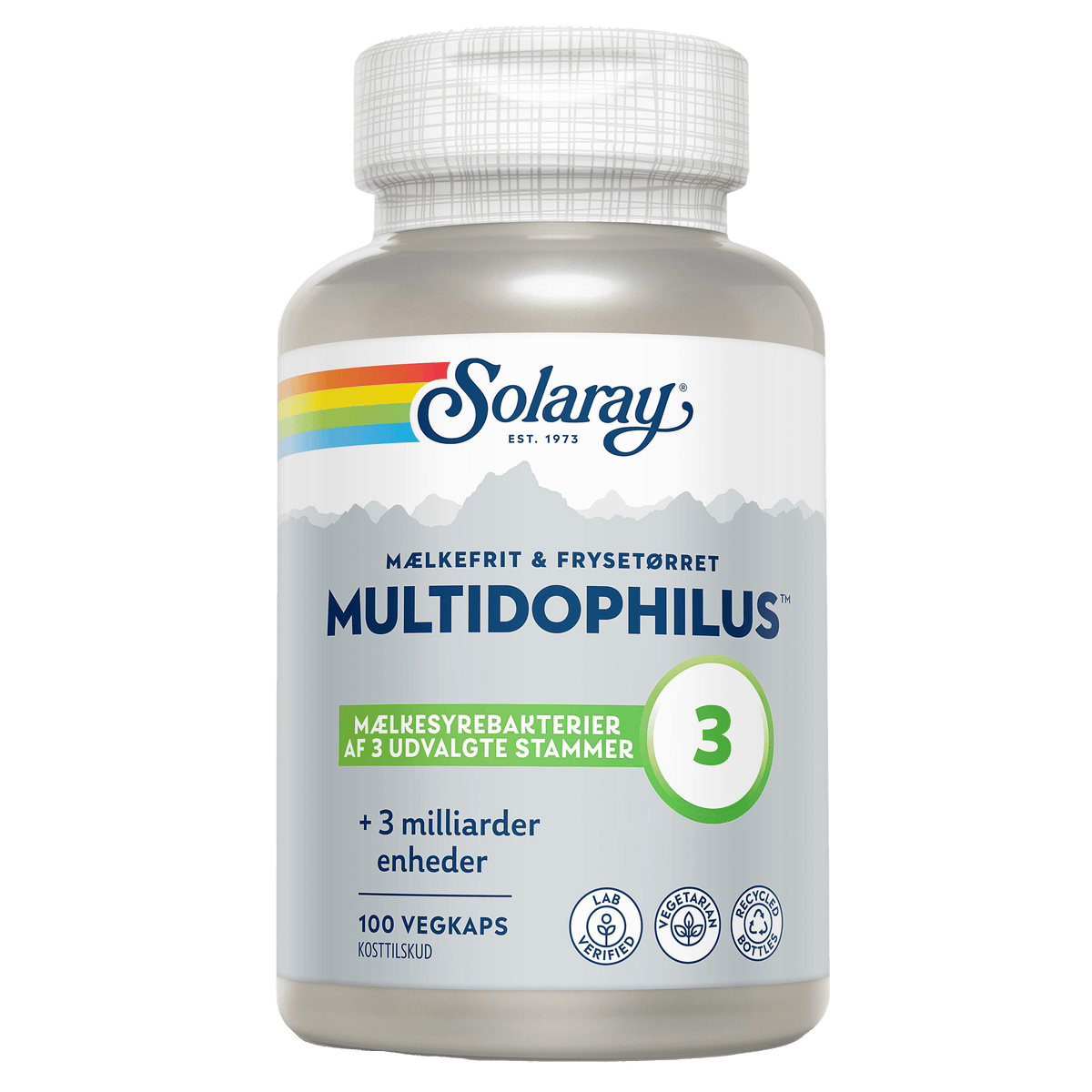Solaray Multidophilus Mjölkfri | 100 kapslar