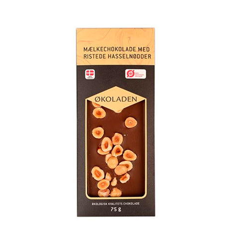 Choklad Mjölk M. Rostade Hasselnötter Eko