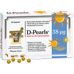 Pharma Nord D-Pearls 38 mcg D-vitamin | 40 kapslar