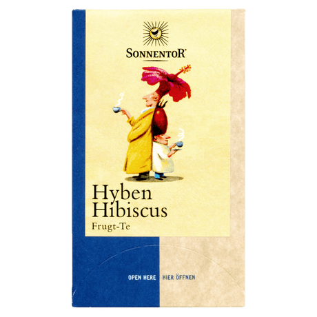 Sonnentor Hyben-Hibiskus Frugt te 18x3gr | 18 påsar