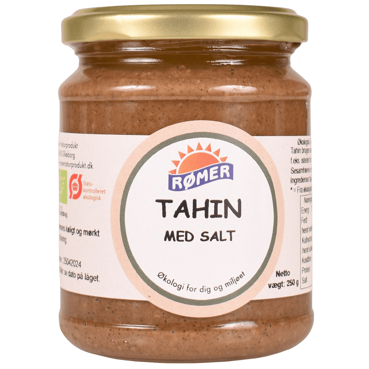 Rømer Tahin med Salt Ekologisk | 250 g