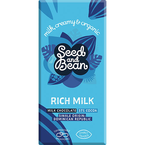 Bean Mjölkchoklad 37% EKO