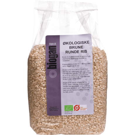 Biogan Brunt Runt Ris Ekologisk | 1 kg