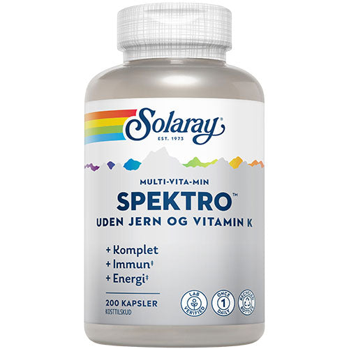 Spektro Multi-Vitamin uden jern og vit. K.
