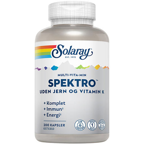 Spektro Multi-Vitamin uden jern og vit. K.