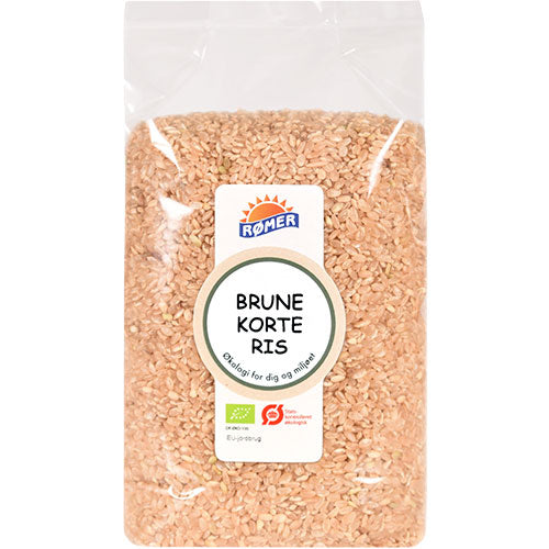 Ris Kort Brunt Ekologiskt