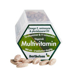 Berthelsen Vegansk Multivitamin | 180 tabl.