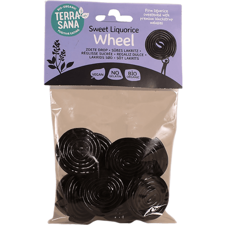 Terrasana Lakritsrullar Ekologisk | 100 g
