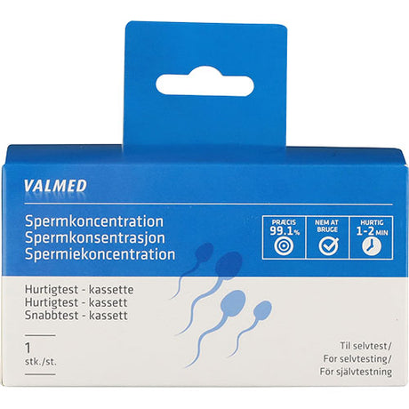 Spermiekoncentrationstest 1 st