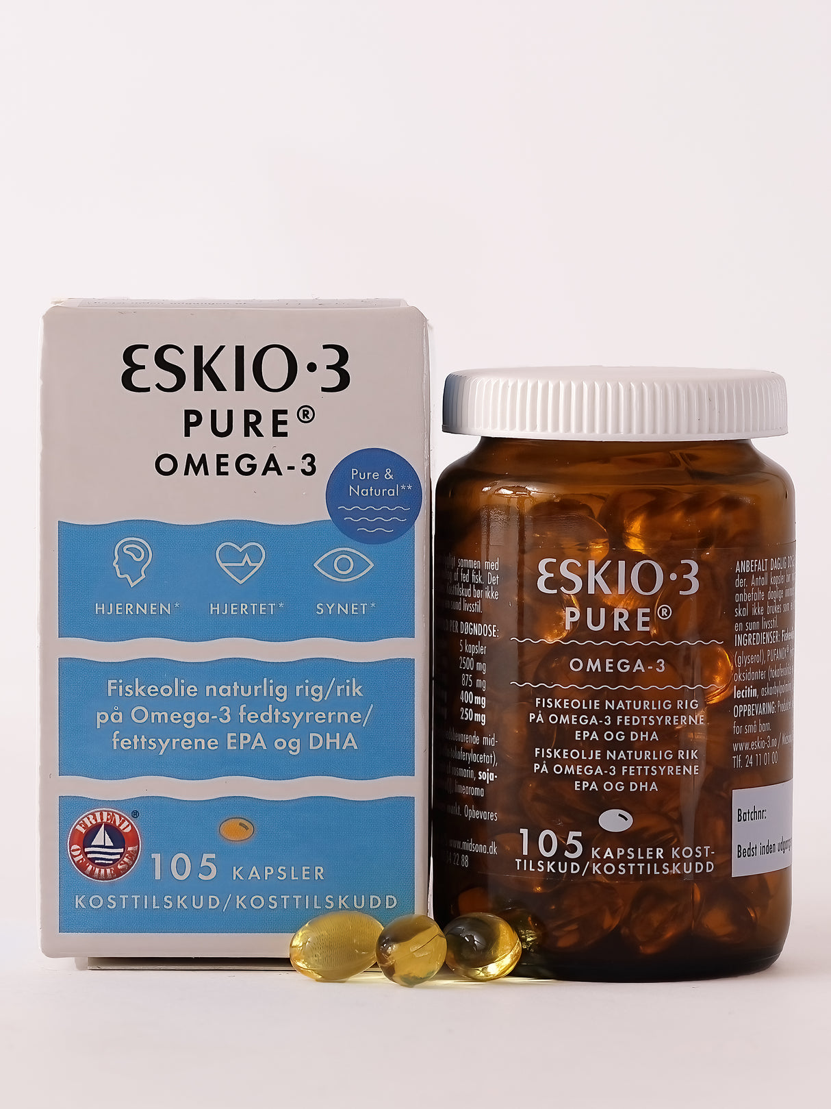 Fiskolja med Pufanox Ekonomipack
