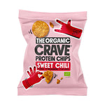 The Organic Crave Veganska proteinchips med sweet chili Ø | 30 g