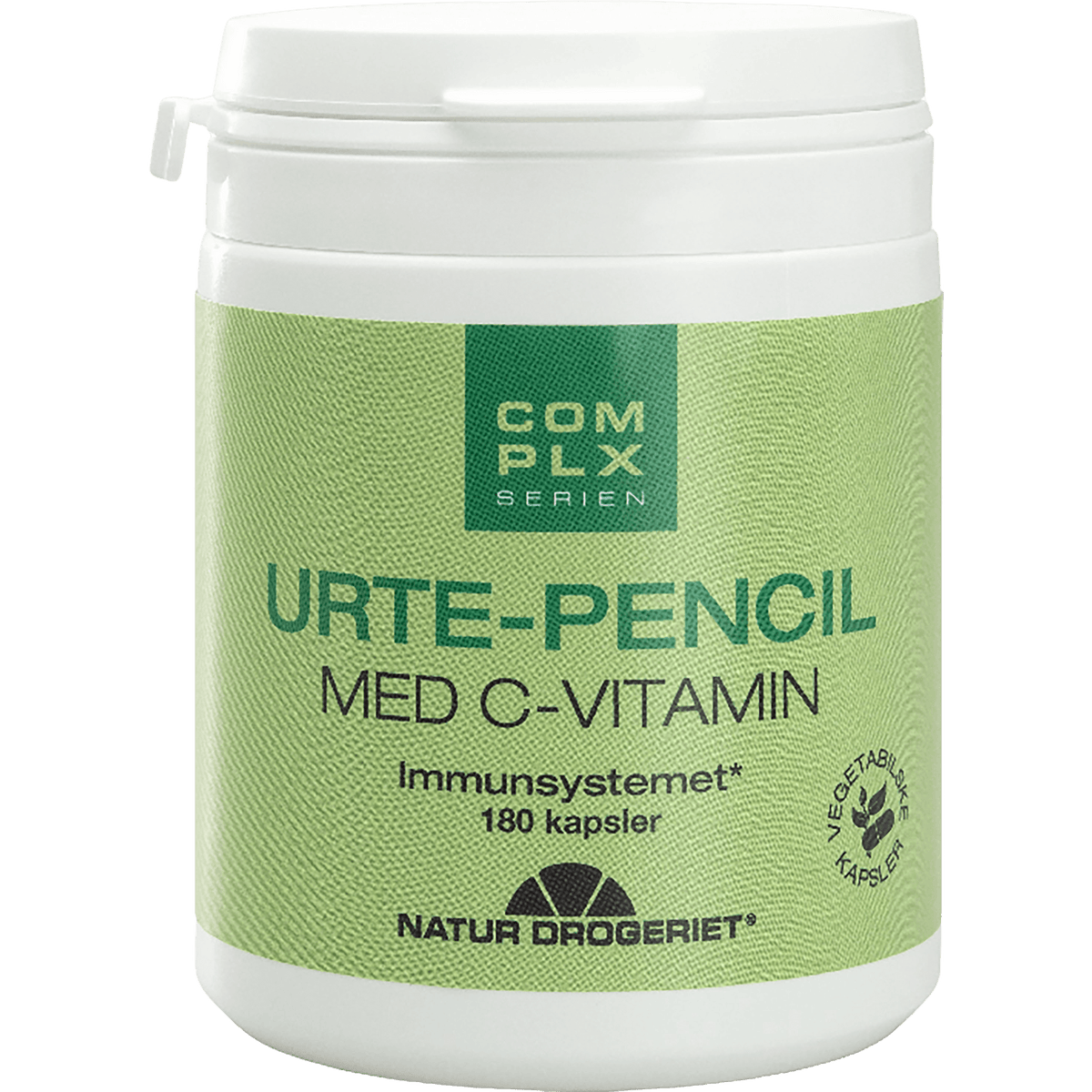 Natur-Drogeriet Urte-pensil M. C-vitamin | 180 kapslar