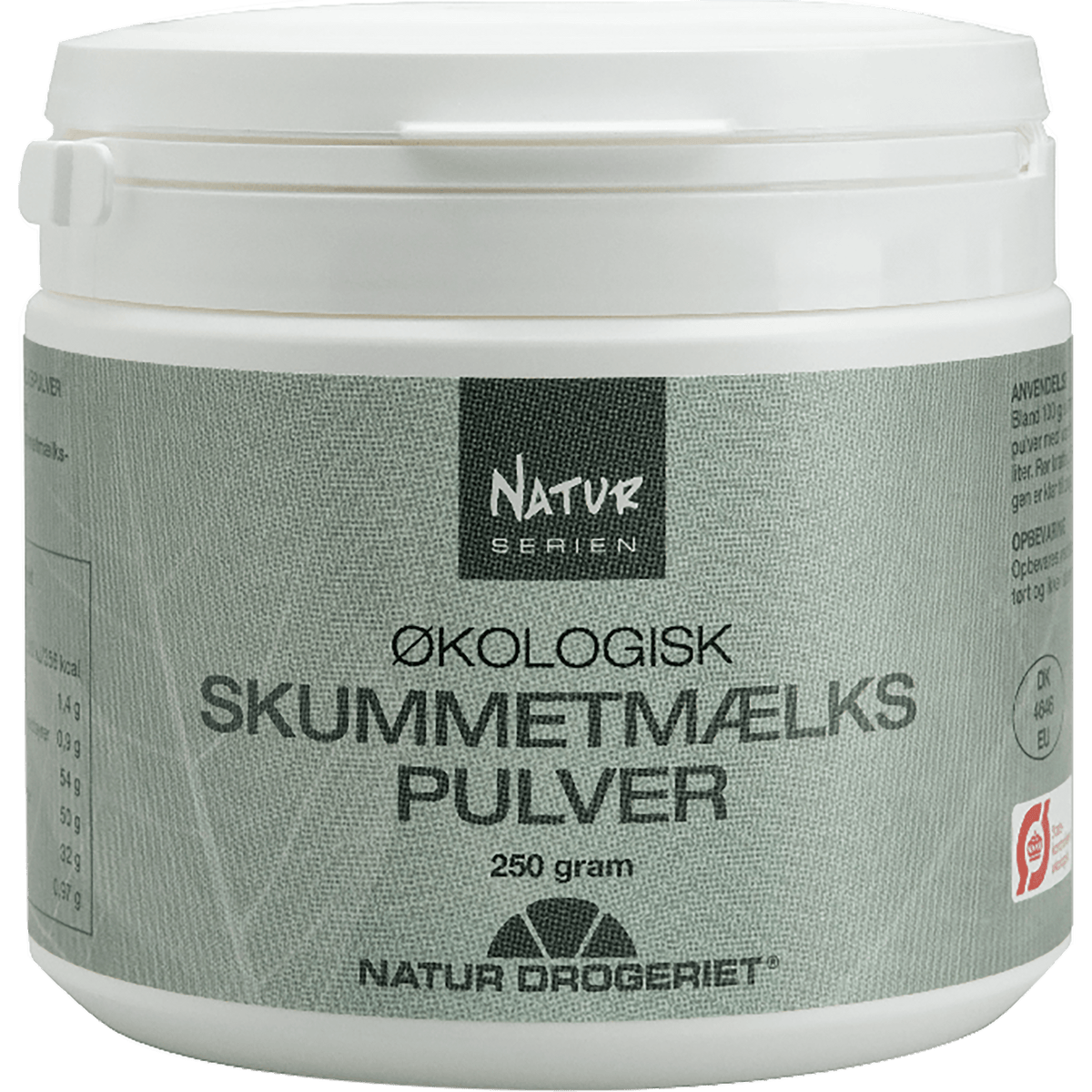 Natur-Drogeriet Skummjölkspulver Ekologisk | 250 g