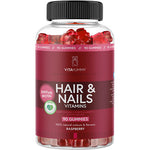 VitaYummy Hair & Nails Raspberry | 90 vingummin