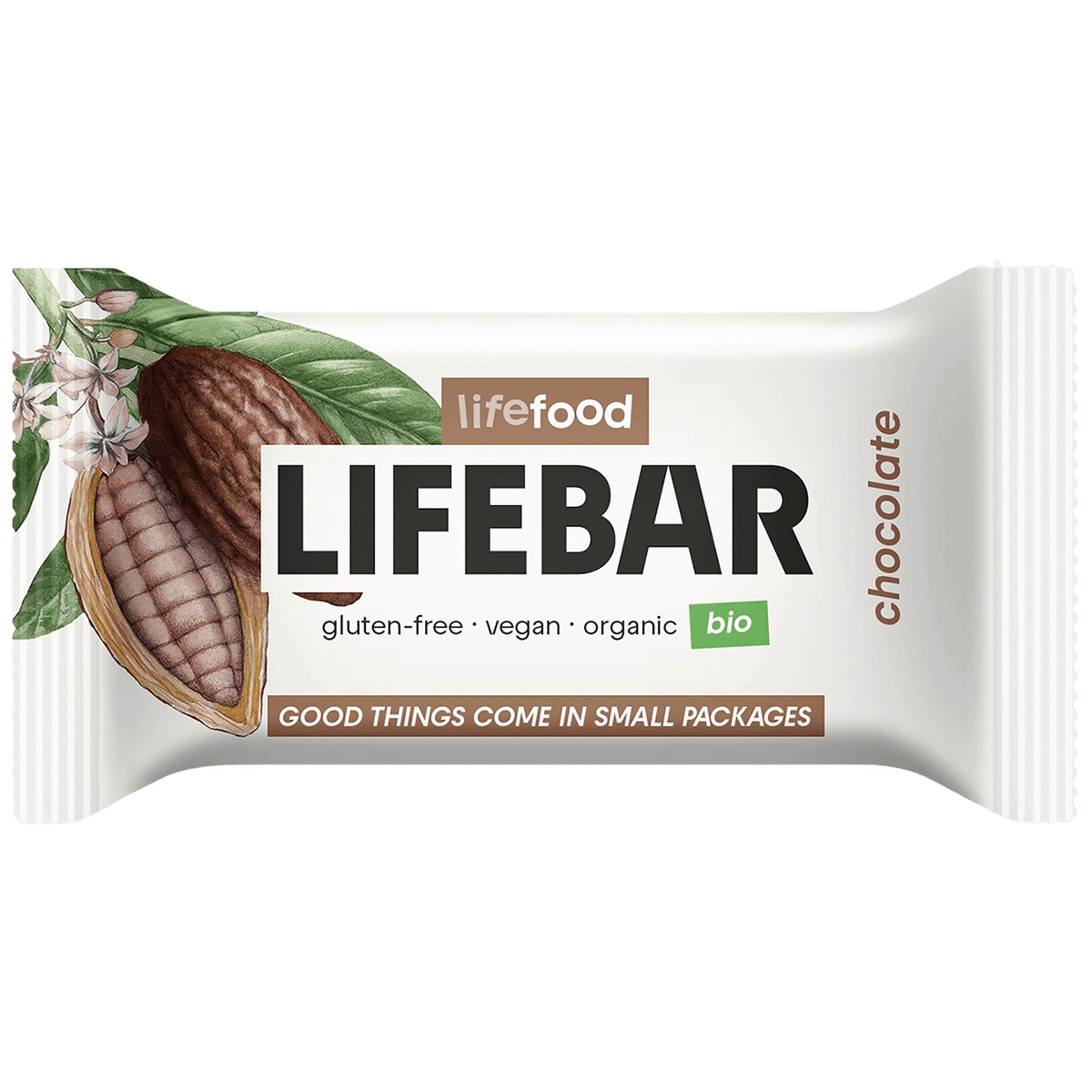 Lifefood LifeBar Mini Ekologisk Glutenfri | Rå Choklad