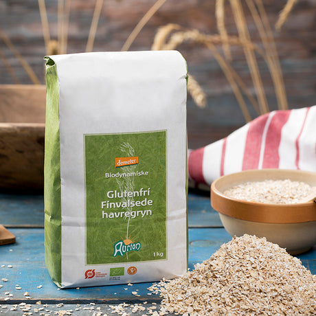 Glutenfria Havregryn, Fina EKO Demeter