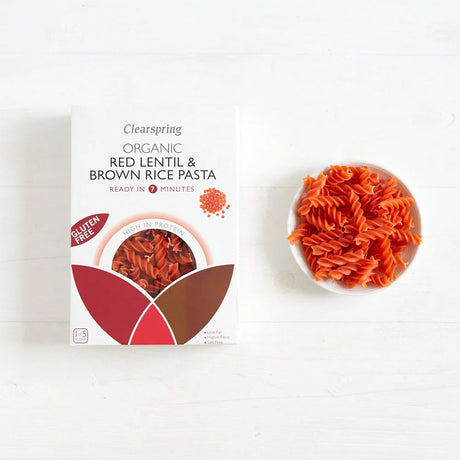 Fusilini Röda Linser & Brunt Ris Eko Glutenfri