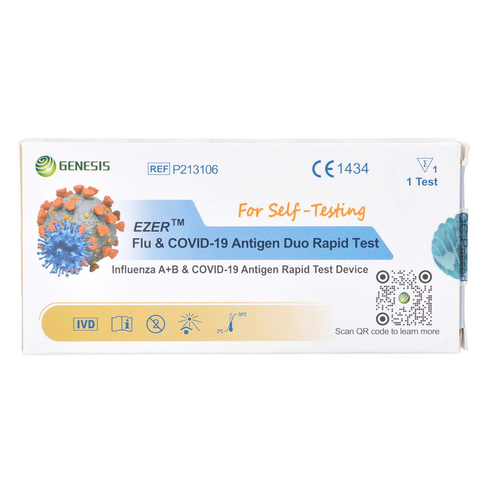 Covid-19 och Influensa A+B hemtest
