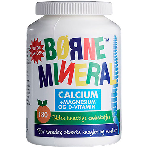 Barnmineral Apelsinsmak Tuggtabletter