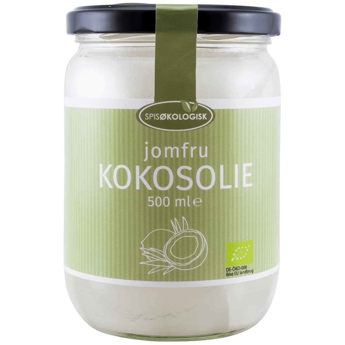 Kokosolja Kallpressad Jungfru Ekologisk | 500 ml