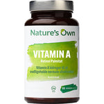 Natures Own Vitamin A - Retinolpalmitat | 60 kapslar