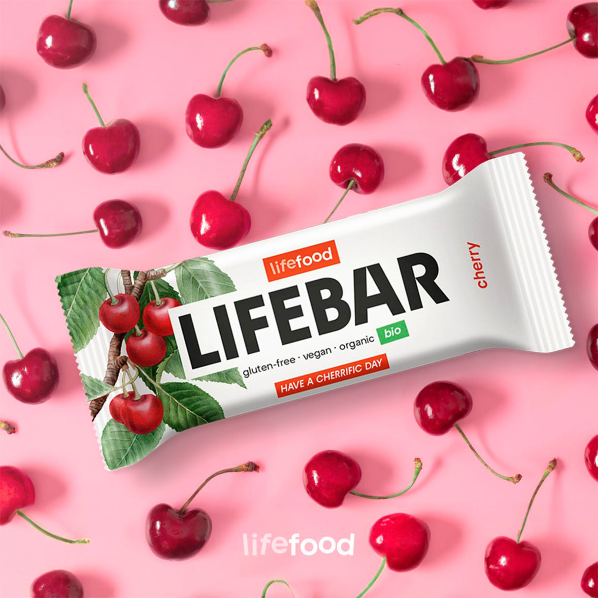 LifeBar Körsbär RAW Eko