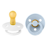 Colour Latex 6mån+ (Vit/Babyblå) 2 st