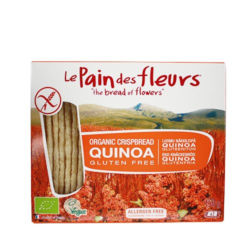 Le pain des fleurs Knäckebröd Quinoa Glutenfri EKO