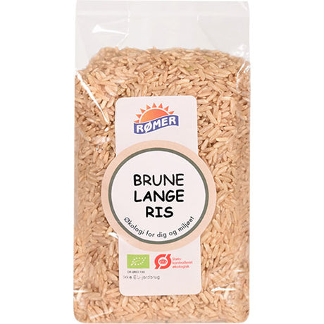 Långkornigt Brunt Ris