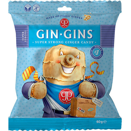 The Ginger People Ginger Candy (Gin Gins) Super Strong | 60 gr