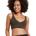 Boody Shaper Crop Bra Mörk Oliv | Stl. XL