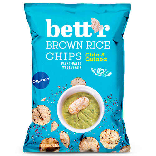Bättre Ris Chips Med Chia Och Quinoa EKO