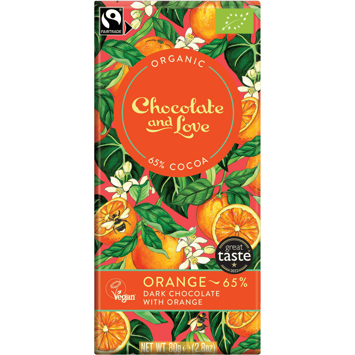 Choklad Orange 65% Ekologisk från 