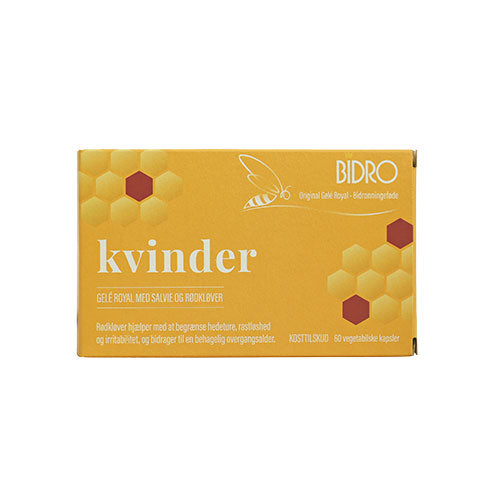 Kvinnor vegetabilske kapslar (m. rödklöver)